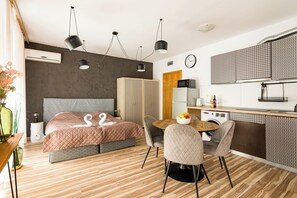 Basic Apartment, Pool View | Free WiFi, bed sheets - TODORKA Sunny View Central (Sunny Beach)