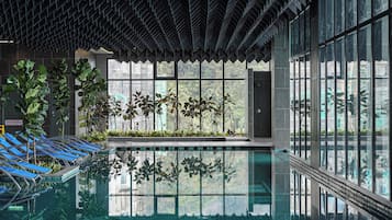 3 indoor pools