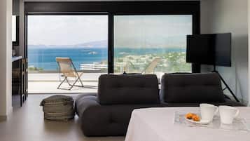 Penthouse Signature | 2 chambres, draps en coton égyptien, literie de qualité supérieure