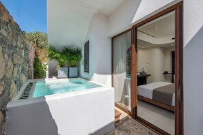 Junior Suite, Jetted Tub | Terrace/patio - Elounda Stories Boutique Hotel (Agios Nikolaos)