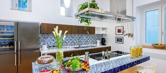 Luxury Seafront Villa in Praiano with Spa and Indoor Heated Pool
