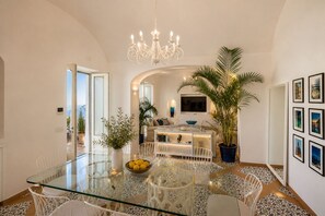 Dining - Villa Mare Blu With Sea View (Praiano)