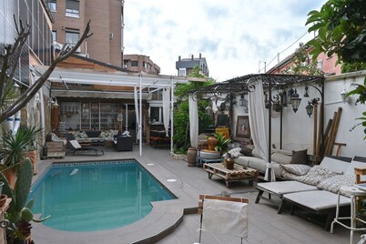Cozy studio with pool in Ciudad Lineal