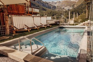 2 outdoor pools, pool umbrellas, sun loungers