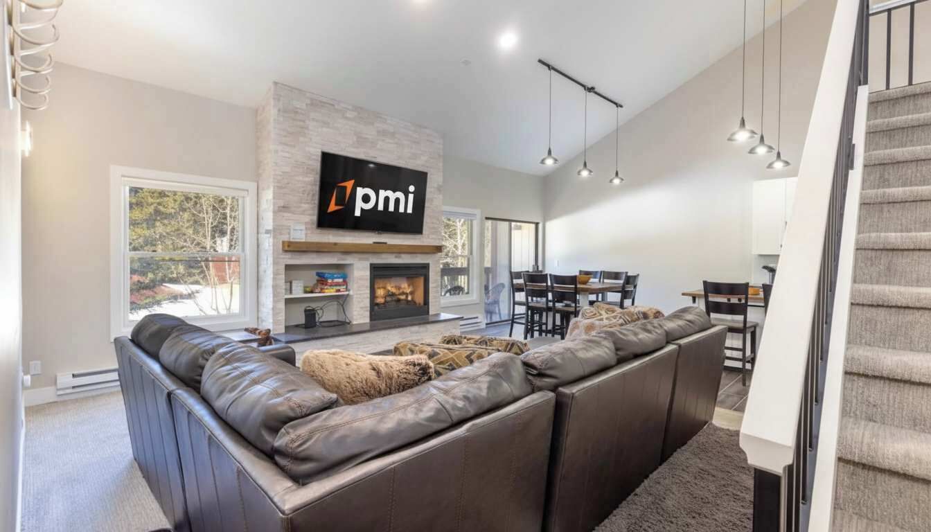 电视、壁炉、办公室