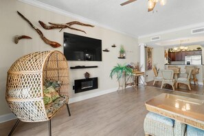 TV - Beach Dreams Come True: Oceanfront 2BR Paradise (North Myrtle Beach)