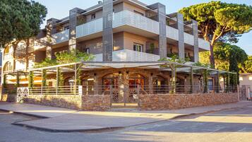 Fachada de la propiedad