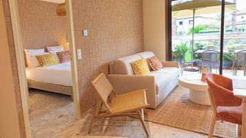 Familie suite | Een kluis op de kamer, geluiddichte muren, gratis babybedden