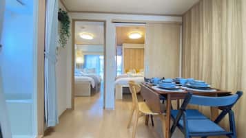 2 bedrooms, iron/ironing board, WiFi (free), bed sheets