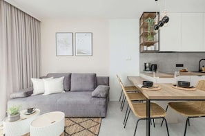 Interior - Modern Apartment | Private Parking, Balcony (Kolobrzeg)