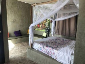 1 dormitorio y ropa de cama