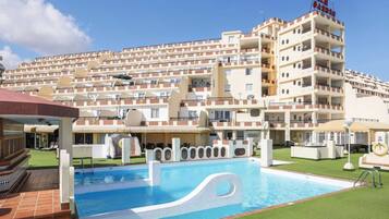 Experience the charm of this historic Pension, offering stunning views from its balconies and a refreshing pool area.