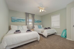 6 bedrooms, iron/ironing board, free WiFi, bed sheets