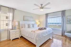 6 bedrooms, iron/ironing board, free WiFi, bed sheets - Sundancer: Oceanfront w/ Poolside Bliss & Amazing Views, Pet Friendly (North Myrtle Beach)