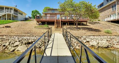 Private Dock & Deck: Waterfront Camdenton Home!