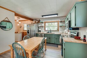 House (2 Bedrooms) | Interior - Fire Pit + Community Perks: Murphy Family Cabin! (Murphy)