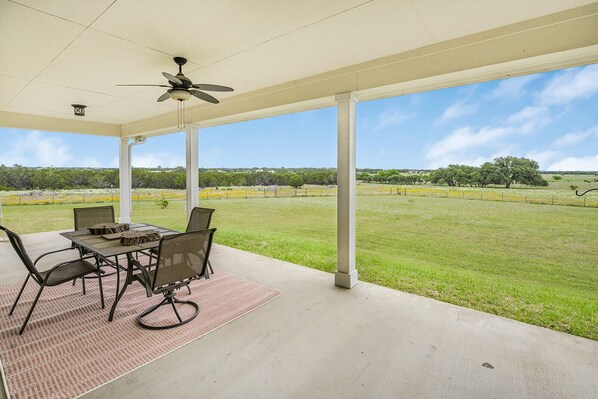 Outdoor dining