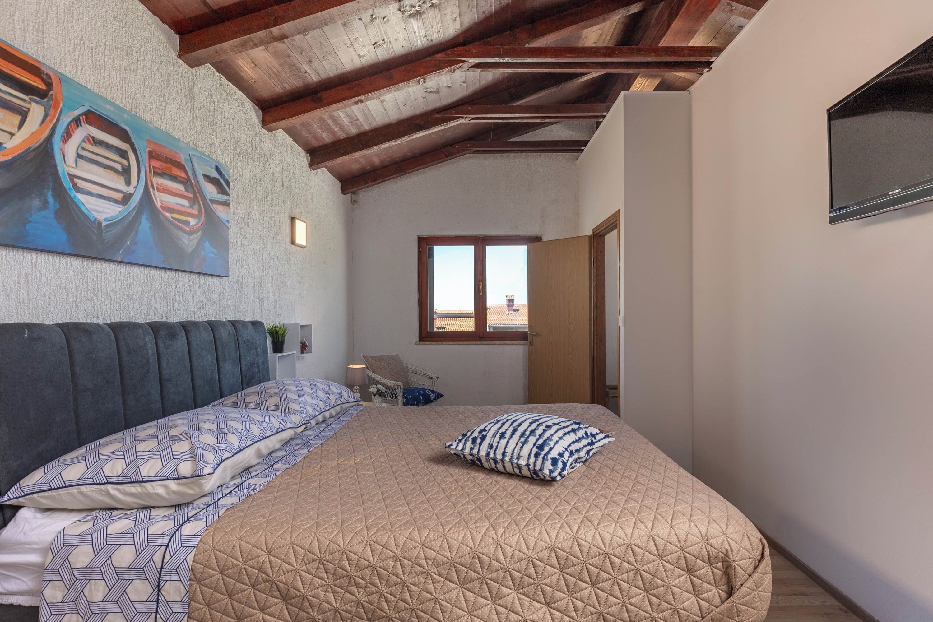 Family Apartment, 1 Bedroom (Holiday Home Sladonja - Apartment 01) | 1 bedroom, in-room safe, laptop workspace, iron/ironing board