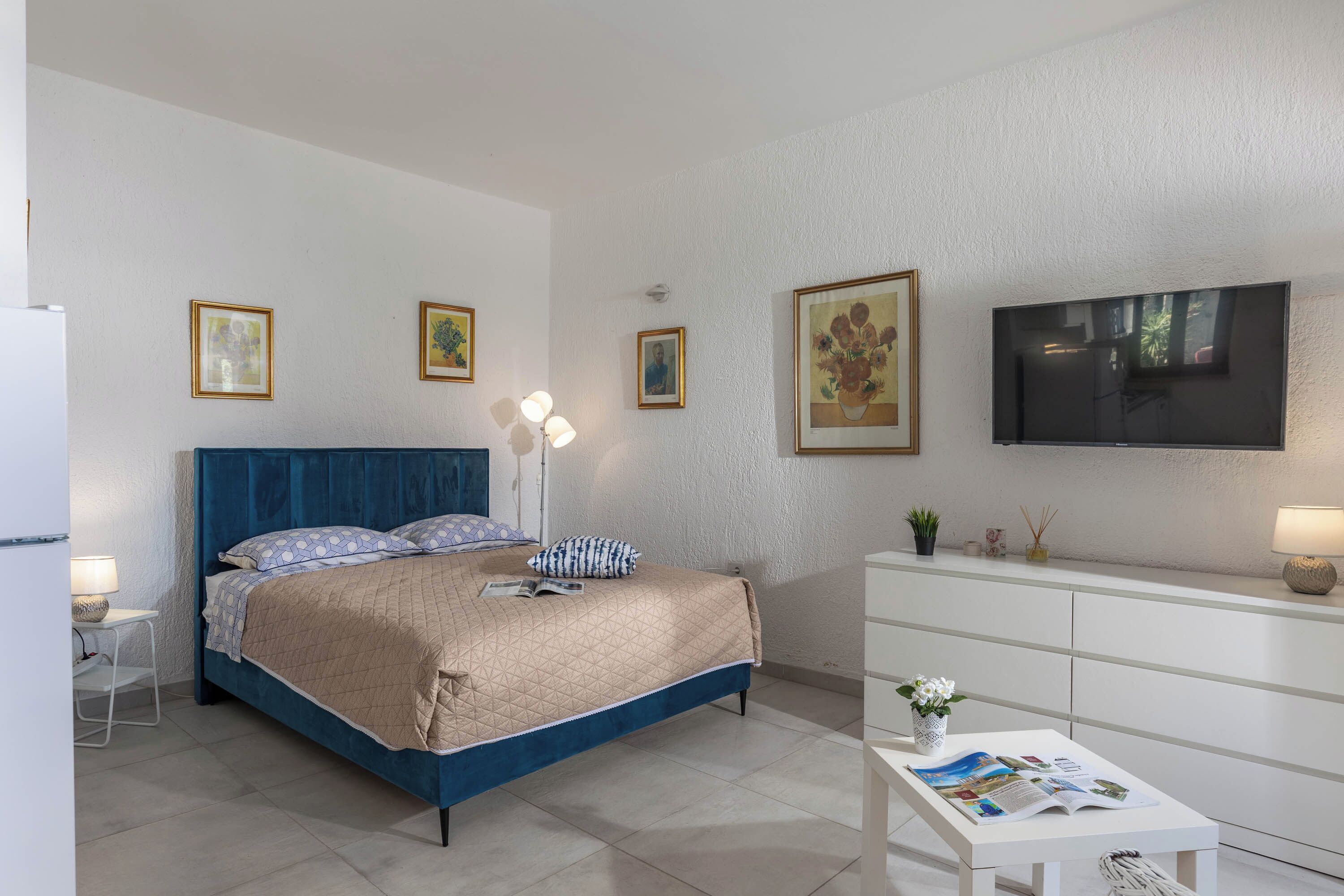 Studio Familial (Holiday Home Sladonja - Apartment 02) | 1 chambre, coffres-forts dans les chambres