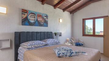 Family Apartment, 1 Bedroom (Holiday Home Sladonja - Apartment 01) | 1 bedroom, in-room safe, laptop workspace, iron/ironing board