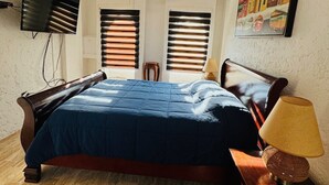 1 dormitori, planxa i posts de planxar, wifi gratuïta i roba de llit 