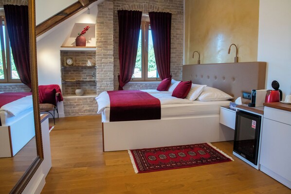 Kahden hengen deluxe-huone, merinäköala | Sisätilat