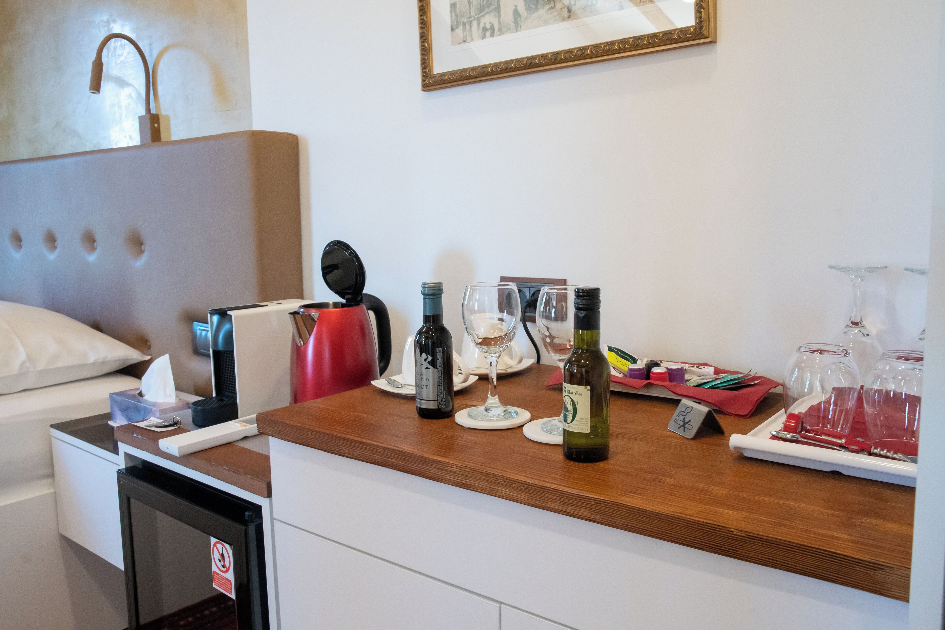 Deluxe Double Room, Sea View | Premium bedding, memory foam beds, free minibar, in-room safe