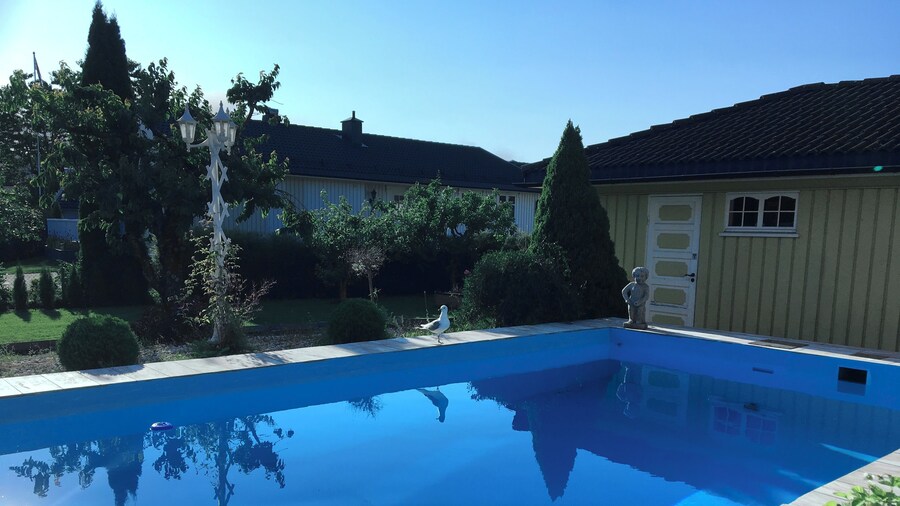 Apartment with access to pool and sauna