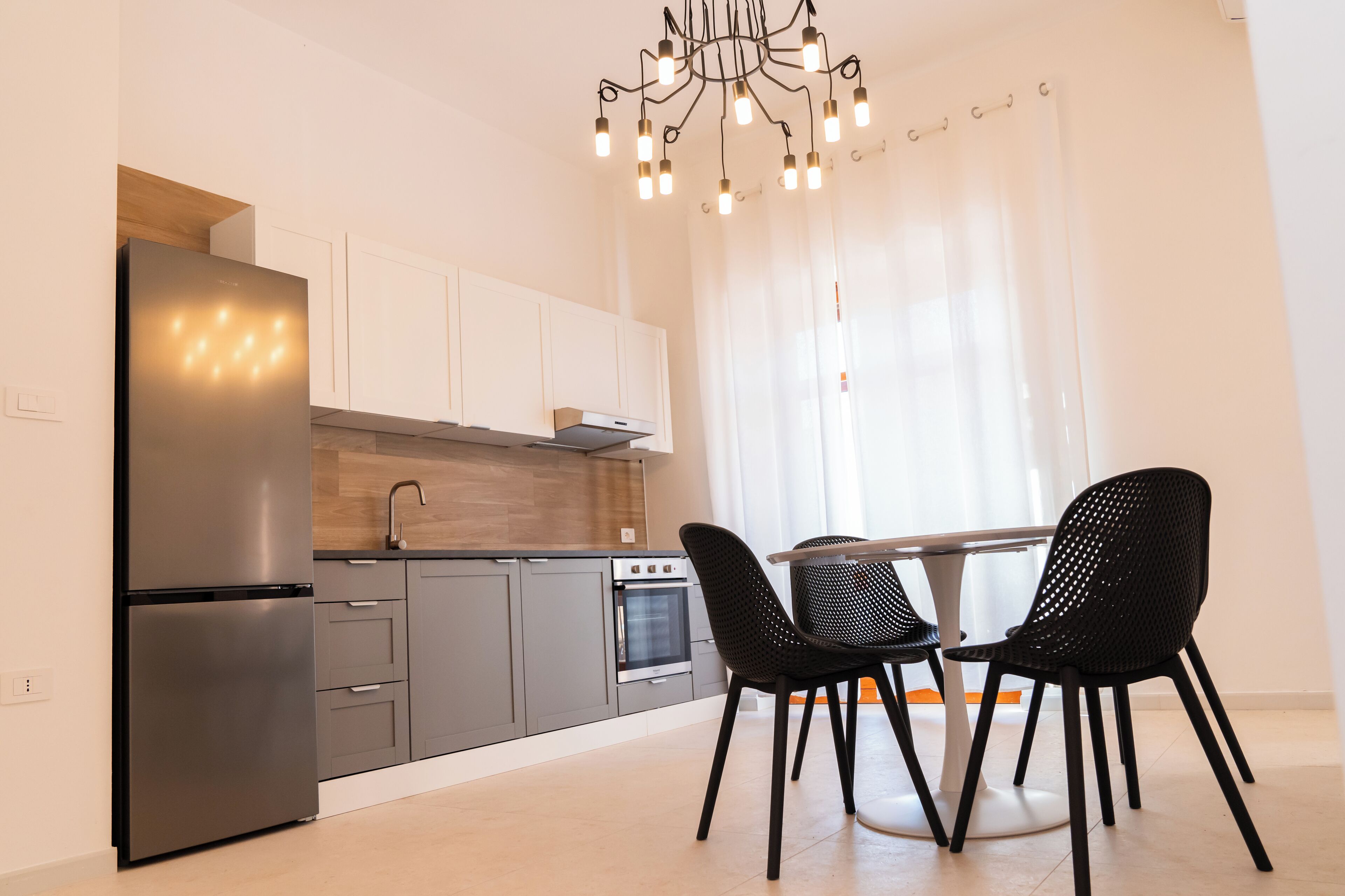 Deluxe appartement, uitzicht op stad | Privékeuken