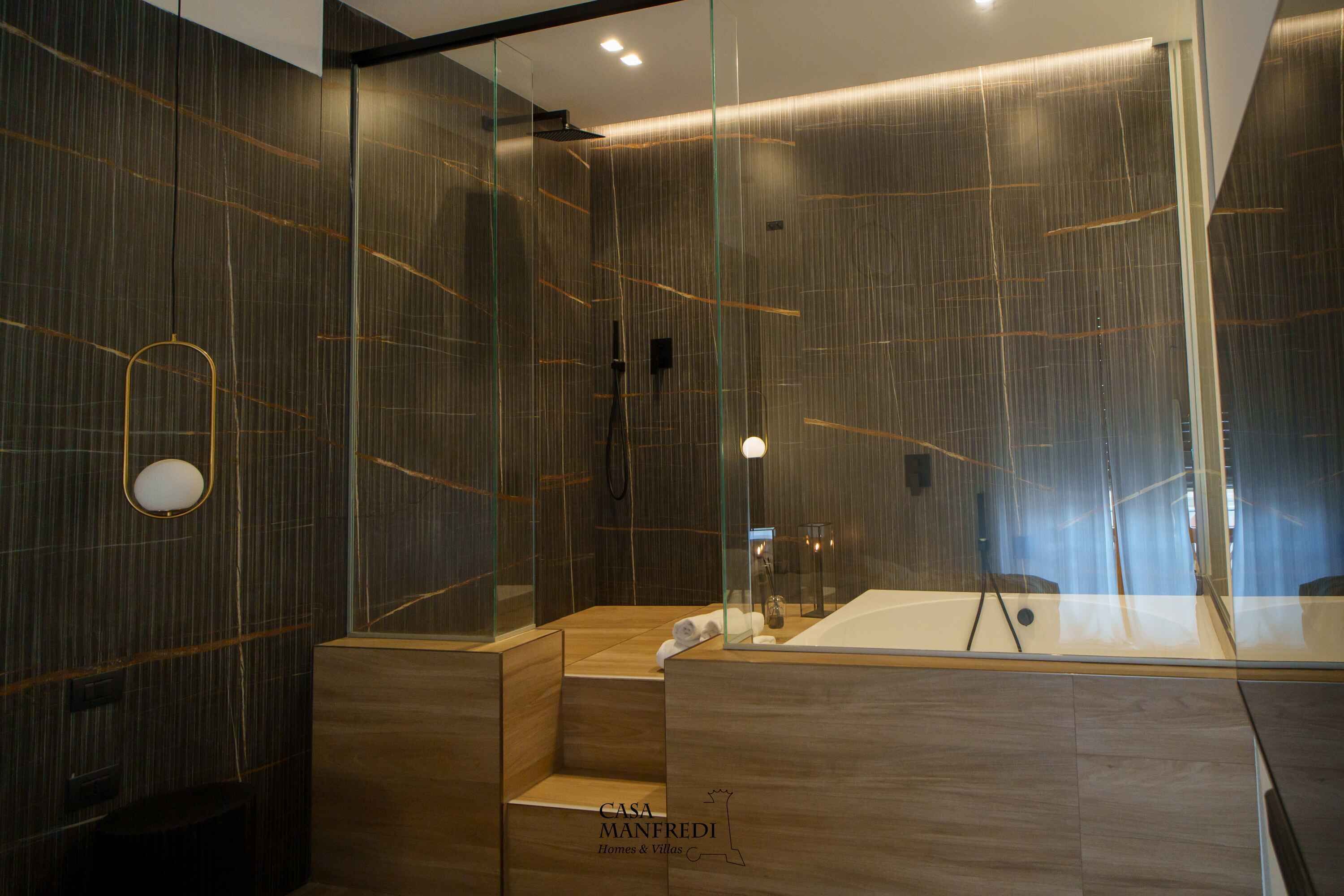 Deluxe appartement, uitzicht op stad | Extra diep bad