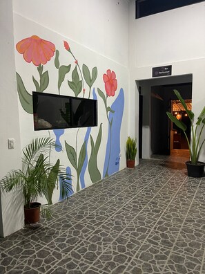 Felles sovesal, for menn og kvinner | Oppholdsområde