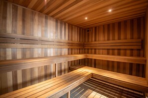 Sauna - Elegant 4B 2B Unit in Melbourne CBD w/ Parking! (Melbourne)