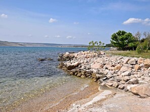 Tæt på stranden