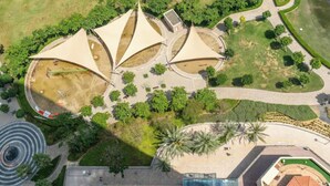 Basic Apartment | Aerial view - Stylish 1BD Retreat w/ Patiojumeirah Lake Towers (Dubai)
