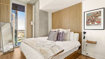 1 bedroom, iron/ironing board, travel crib, free WiFi