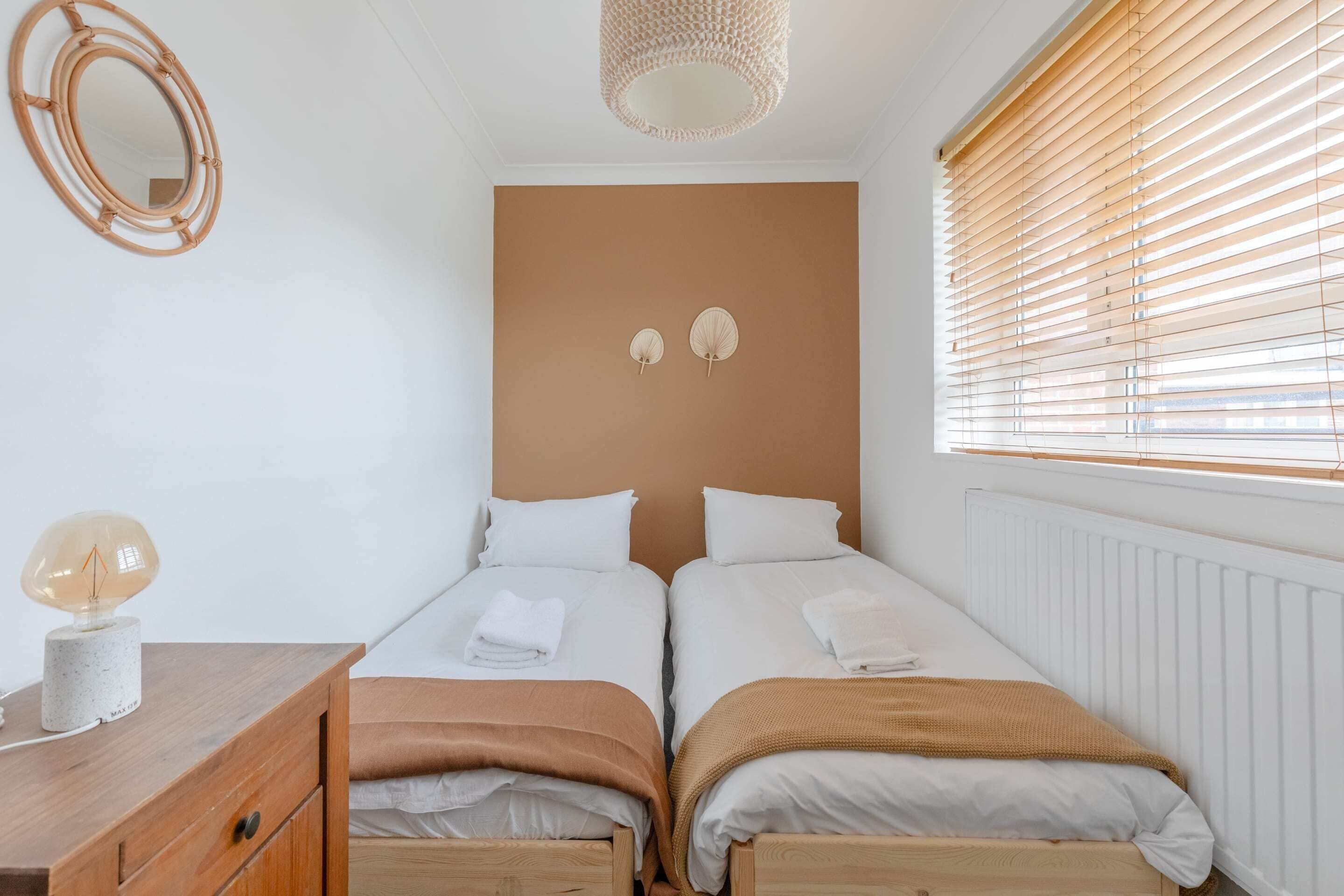 Appartement de base | 3 chambres, literie fournie