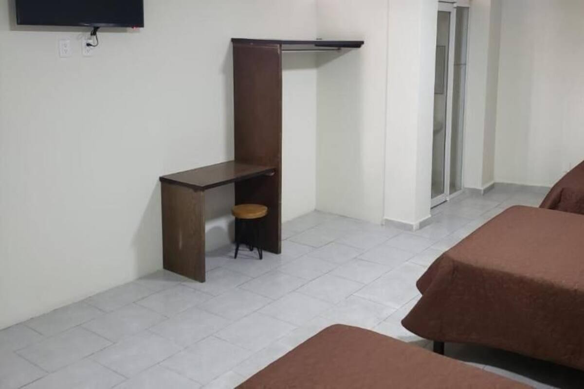 Desk, laptop workspace, free WiFi