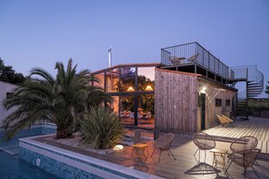 Terrace/patio - Domaine NUIKI Lodges (Montségur-sur-Lauzon)