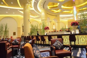 Lounge i lobbyen