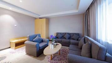 Down comforters, minibar, desk, blackout drapes