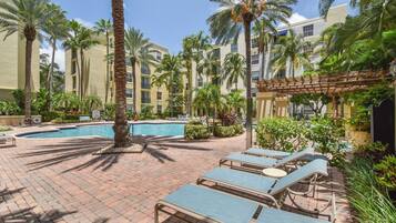 Apartment, 1 Queen Bed (The Palm Penthouse - New!) | Pool | Outdoor pool