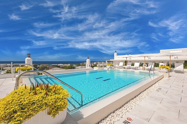 Opvarmet pool
