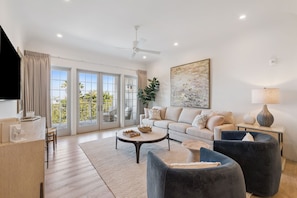 TV - Kaiya Beach Resort #205-2BR sleeps 6, with private beach access. (Inlet Beach)