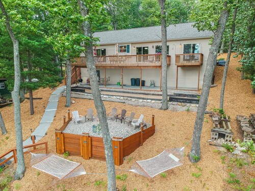 Rainbow Lake Luxury Beachfront Oasis with Hot Tub! - Hosted by Simple Lyfe Stays