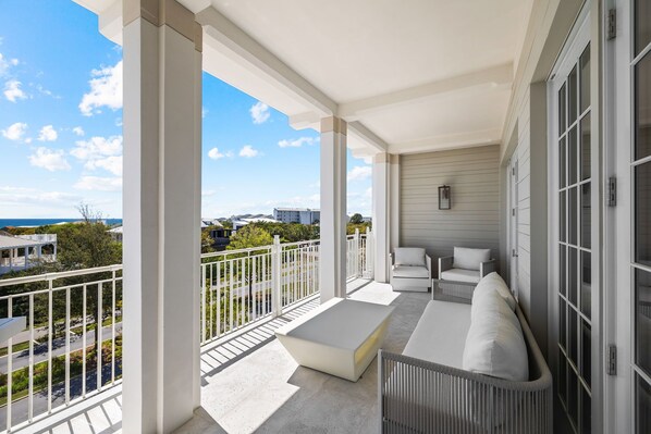Terrace/patio - Kaiya Beach Resort #306-2BR sleeps 6, with private beach access. (Alys Beach)