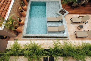 Deluxe Triple Room, Multiple Beds, Non Smoking | Balcony view - Villa Nova Hotel (Ribeirao Claro)