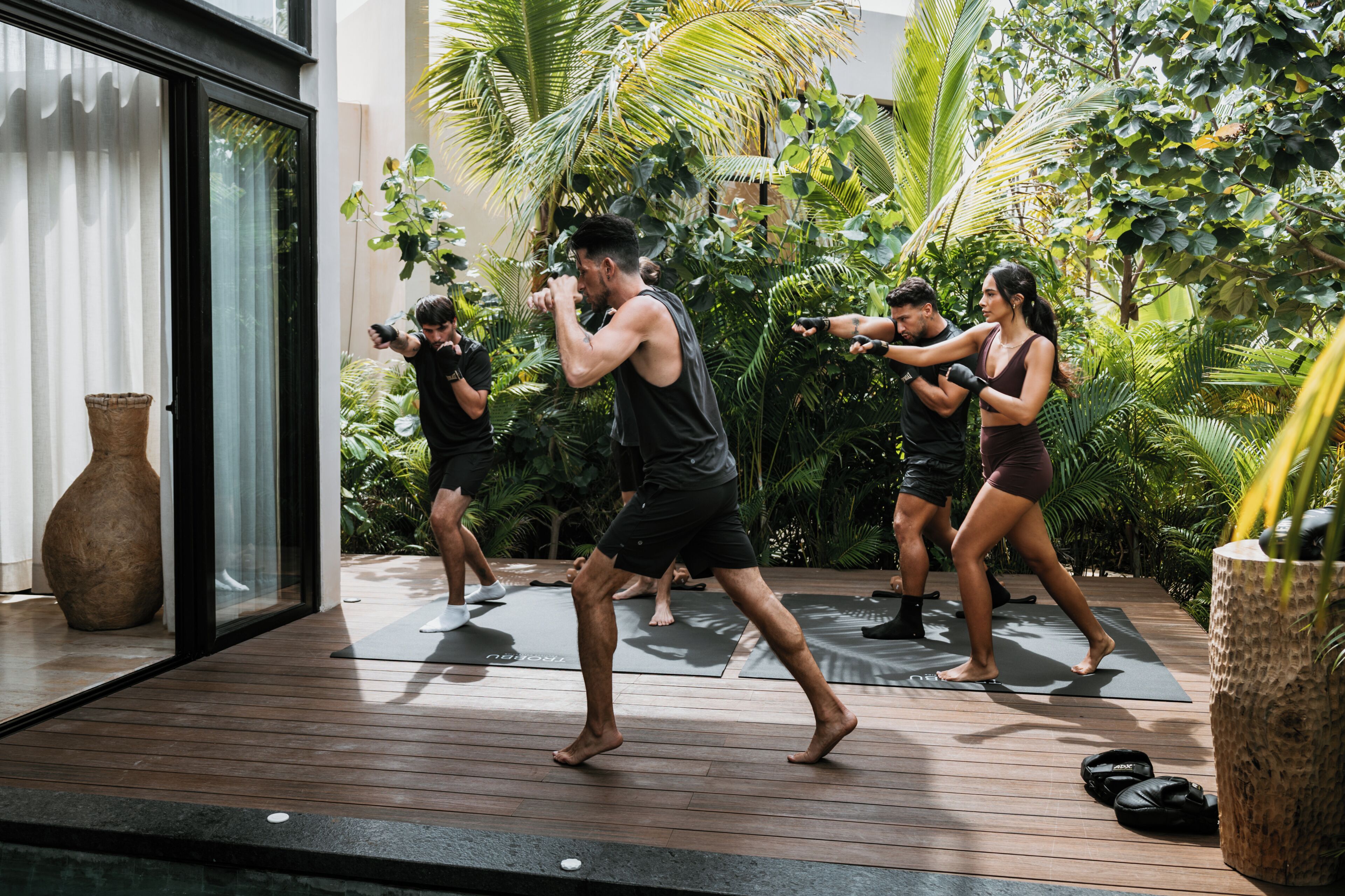 Luxury Villa, All Inclusive | Espace de fitness dans la chambre