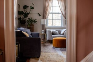 Smart-tv en een open haard