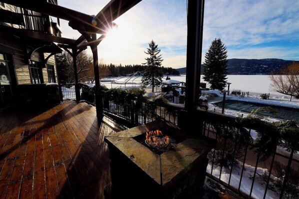 Enceinte de l’hébergement