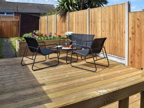 Terrace/patio - Welcome to Salty Paws. (Gorleston on Sea)